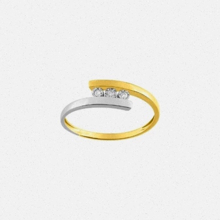 Bague acier moderne