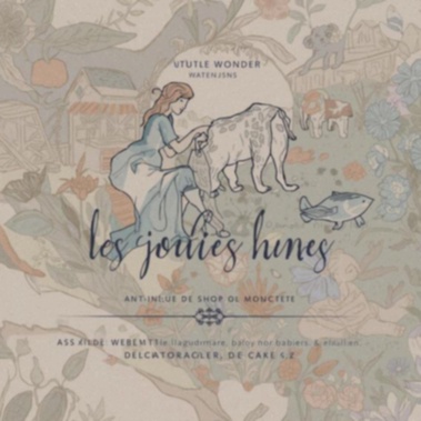 Attache-sucette en gaze de coton - Blush