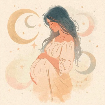 Sac à Langer Camila - Vanilla sky