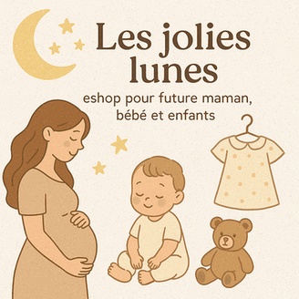 Minis – Téo aux yeux foncés et son couffin Vichy bleu ciel