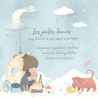 Couverture Berceau gaze de coton 75x100cm - Wild flowers