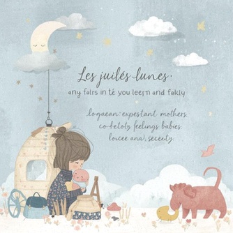 Attache tétine en gaze de coton - Biscuit