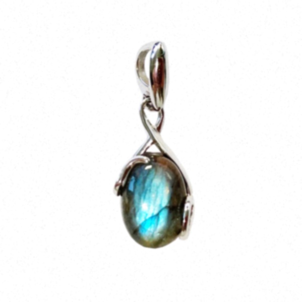 Collier Labradorite en argent