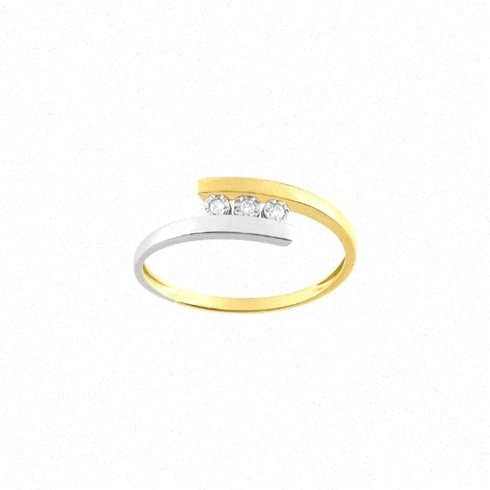 Bague en argent classique