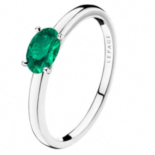 Bague fine martelée