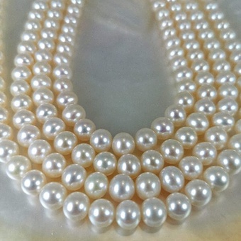 Collier perles de Tahiti 9-11mm