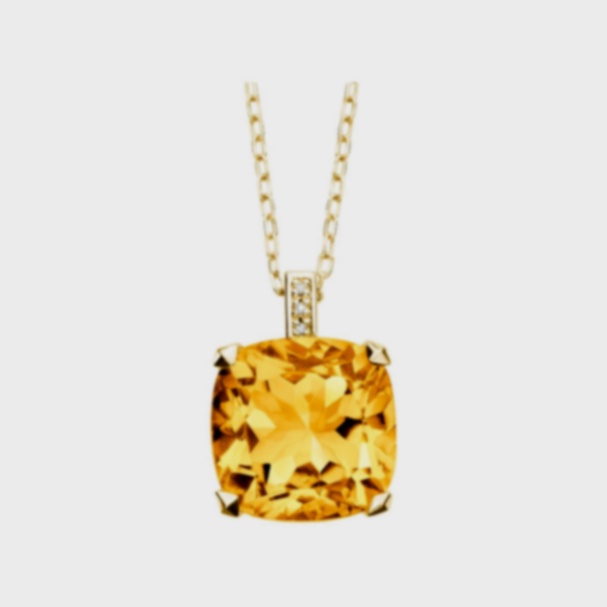 Boucles d’oreilles citrine