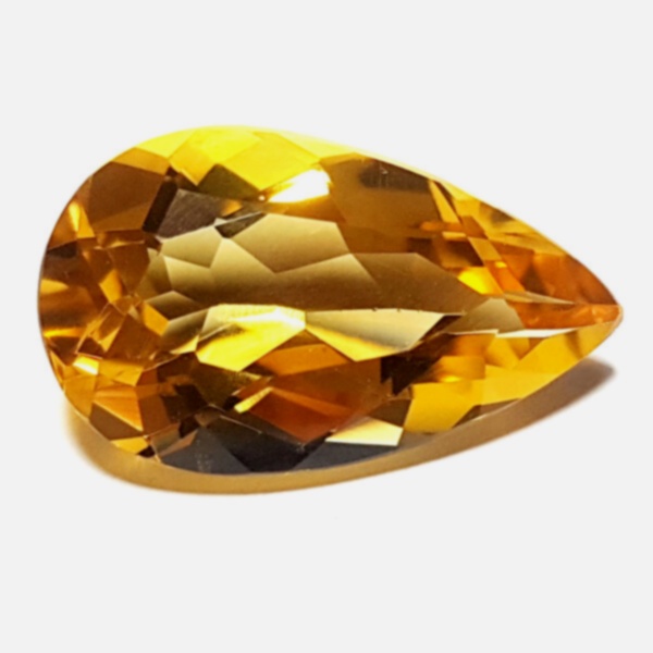 Bracelet perles citrine