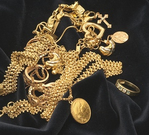 Boucles d’oreilles or rose