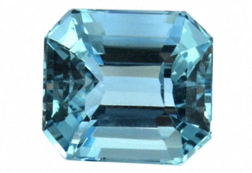Bague Aigue-Marine bleue