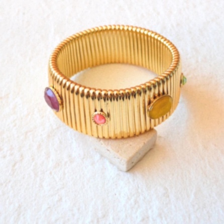 Bague solitaire grenat