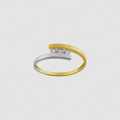 Bague torsadée argent massif
