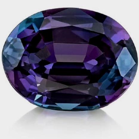 Bracelet argent et alexandrite