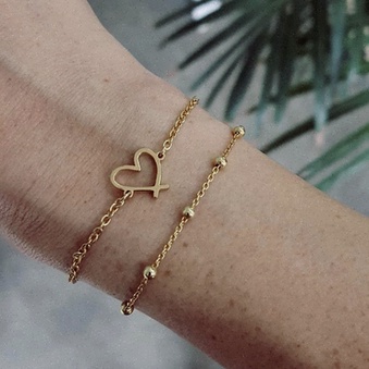 Bracelet en argent chaîne
