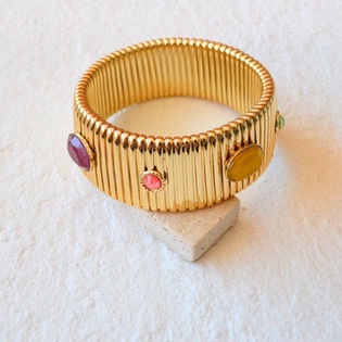 Bracelet cordon Onyx