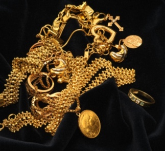 Collier signature en or blanc 18 K