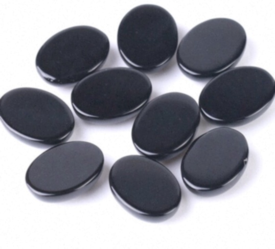 Pendentif obsidienne œil céleste