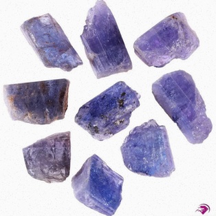 Pendentif Tanzanite or rose