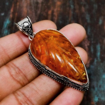 Perles d'Ambre brutes