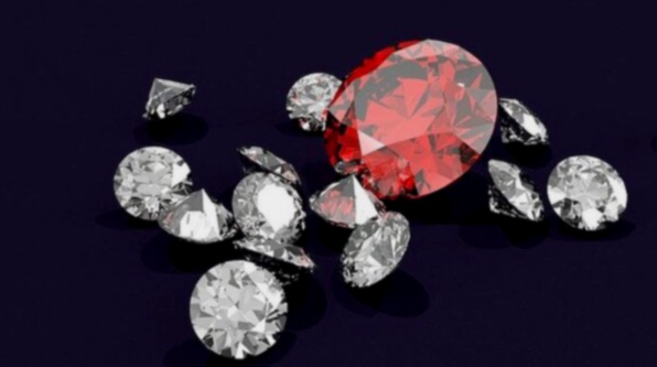Quartz rose 3 carats