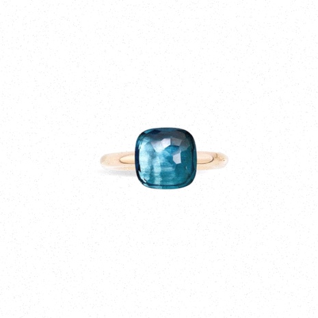 Pendentif Topaze bleue